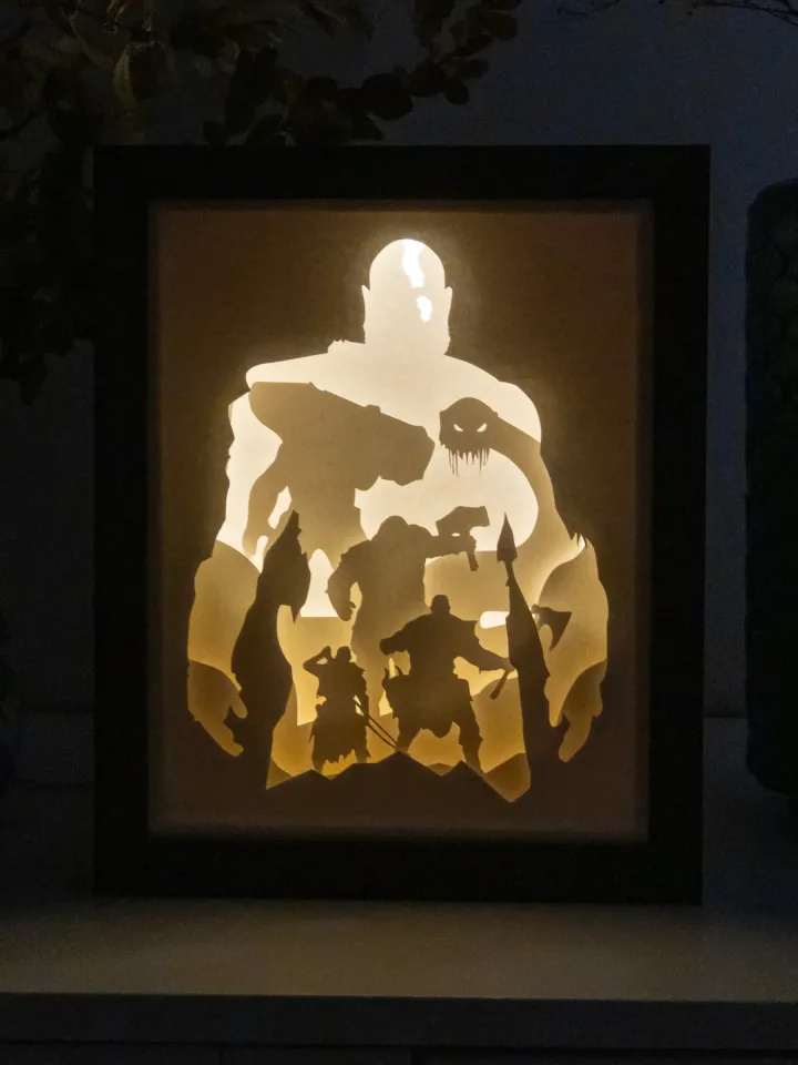 God of War Light Box