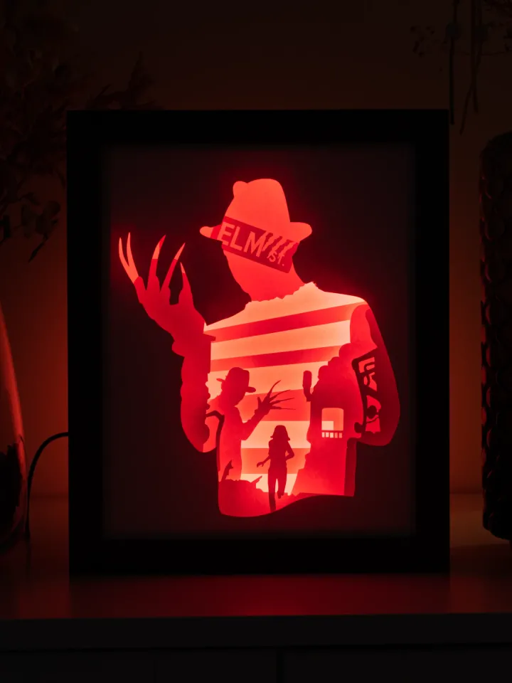 A Nightmare on Elm Street Light Box